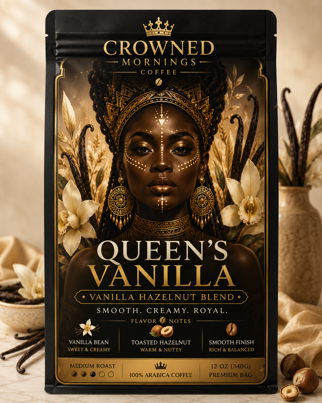 Queen’s Vanilla – Vanilla Hazelnut Blend